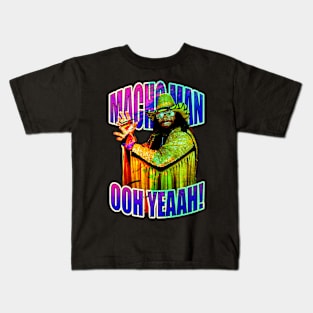 Macho Man "Ooh Yeaah!" Kids T-Shirt